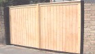 wood gate